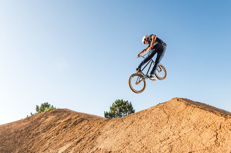 Chestermere Family Bike Park Features Obstacles