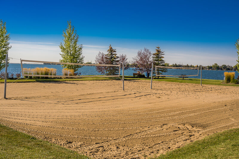 Volleyball Courts in East Chestermere