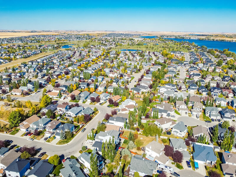 Lakeview Landing Neighbourhood in Chestermere
